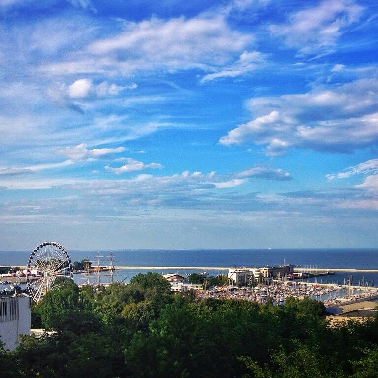 Apartament Horizon Z Widokiem Na Morze Gdynia Eksteriør bilde