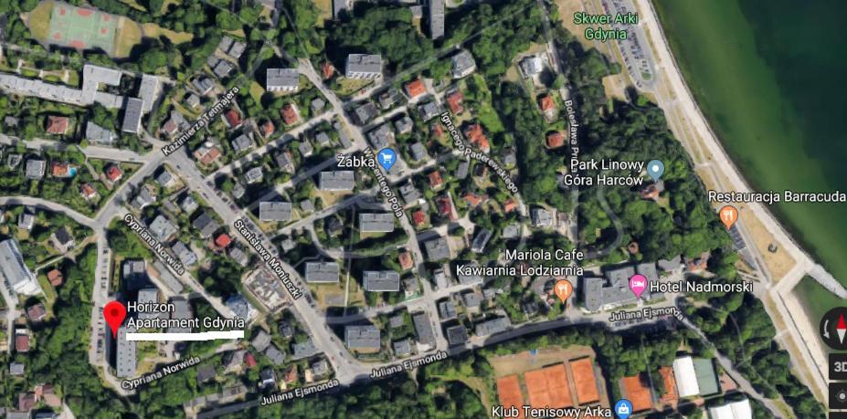 Apartament Horizon Z Widokiem Na Morze Gdynia Eksteriør bilde
