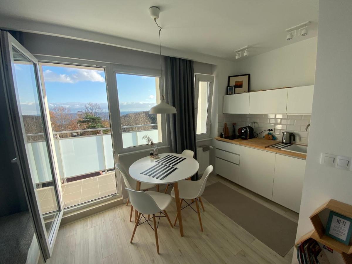 Apartament Horizon Z Widokiem Na Morze Gdynia Eksteriør bilde